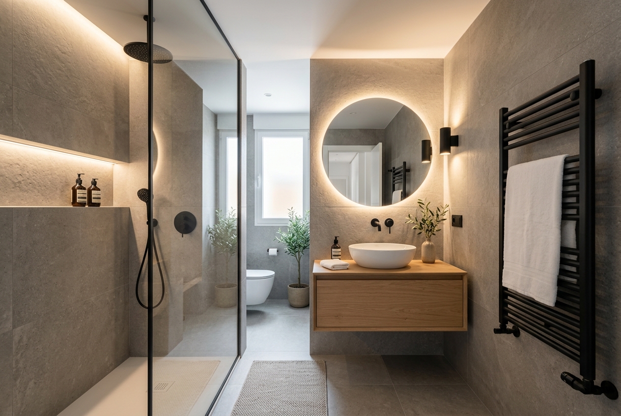 Mampara y Cerrajería Baño