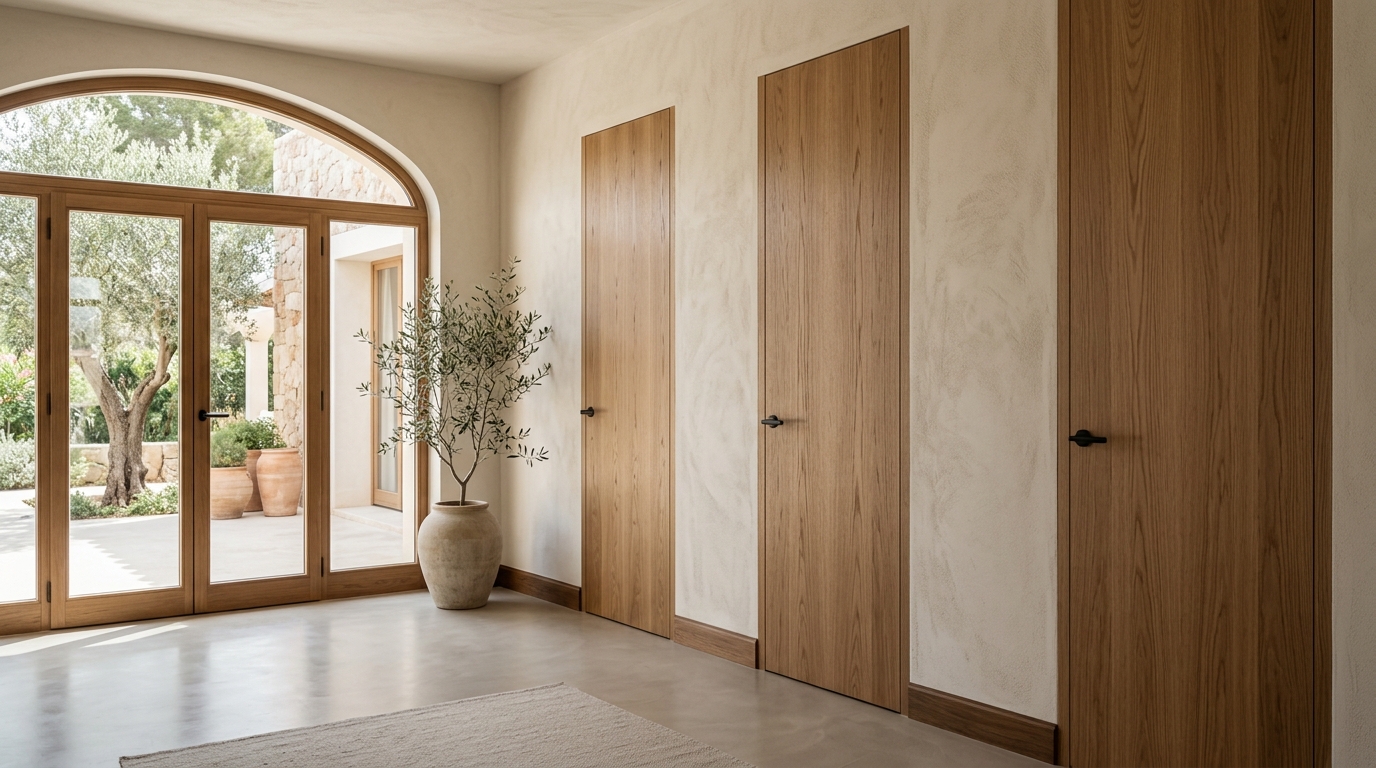 Puertas contemporáneas y armarios empotrados instalados por Maderas Albalat
